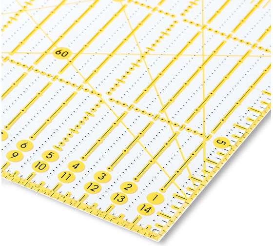 Универсальная линейка PRYM Omnigrid пластик, 5 см х 60 см 1611308 160062