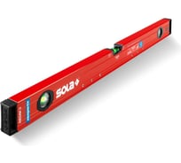 Уровень SOLA RED M 3 80, L=80 см, 3 глазка, точн. 0,3 мм/м 01813101
