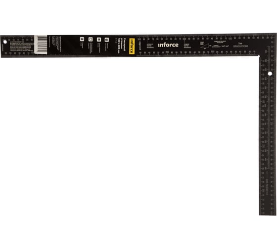 Слесарный угольник 400x600 мм Inforce 06-11-68