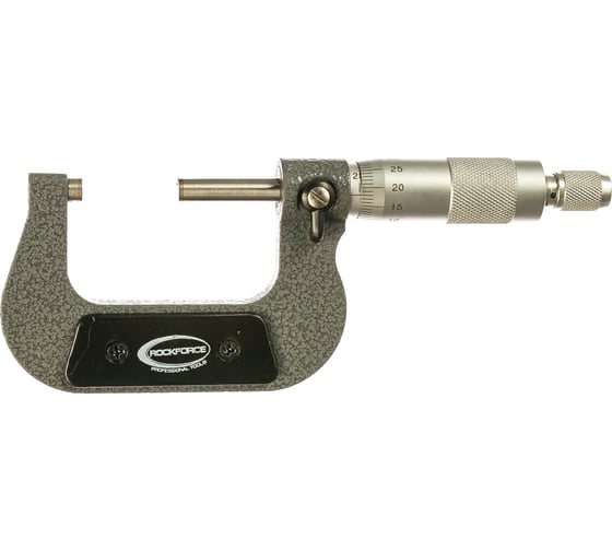 Микрометр Rockforce 25-50мм, 0.01мм, в футляре RF-5096P9050(18242)