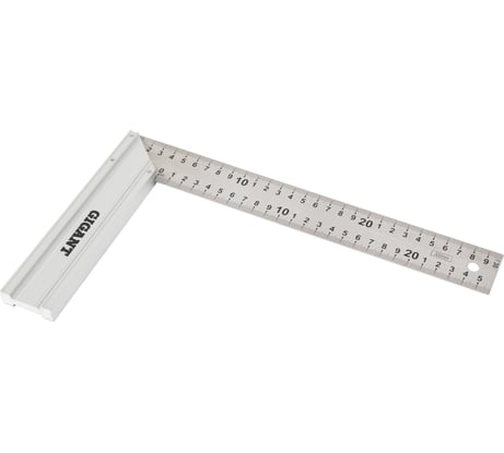 Стальной угольник с алюминиевой рукояткой Gigant 300 мм GWS-30B