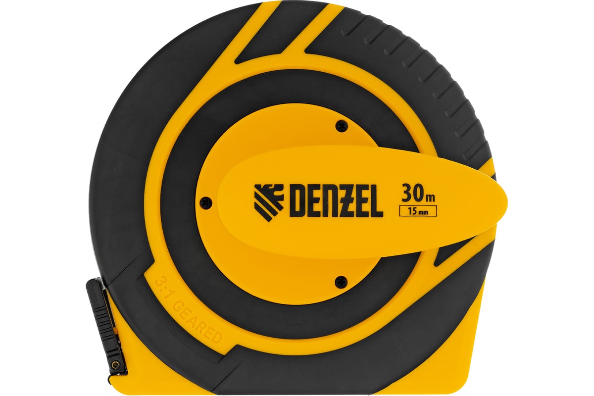 Рулетка Denzel геодезическая 30 м х 15 мм, закрытый корпус ...