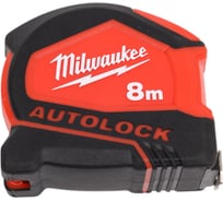 Рулетка Milwaukee Autolock 8м 25мм 4932464664