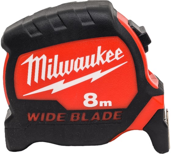 Рулетка Премиум с широким полотном Milwaukee 8м 4932471816 1
