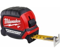 Магнитная рулетка Milwaukee GEN III 8м / ширина 27мм 4932464600
