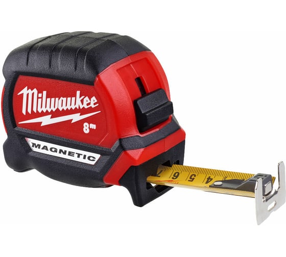 Магнитная рулетка Milwaukee GEN III 8м / ширина 27мм 4932464600 1