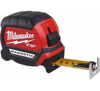 Магнитная рулетка Milwaukee GEN III 8м-26фт / ширина 27мм 4932464603