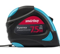 Измерительная рулетка Smartbuy 7.5мх25мм, прорезиненный корпус, 2 фиксатора, усиленный зацеп, tools/48 SBT-MTP-7525P2