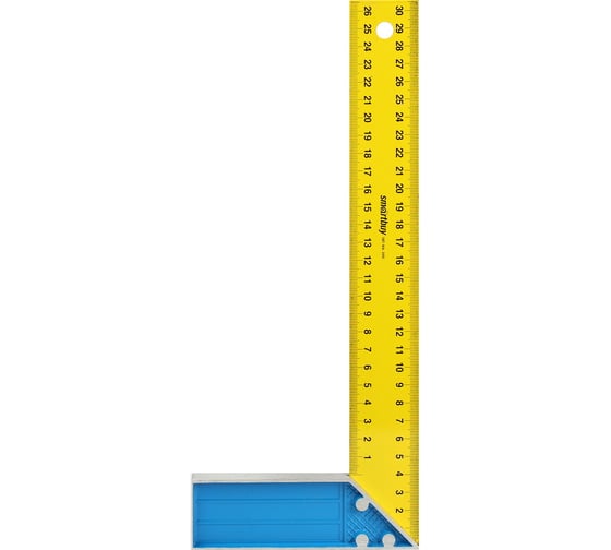 Строительный угольник Smartbuy 300 мм, 90, 45 град, алюминиевый, tools SBT-BA-300