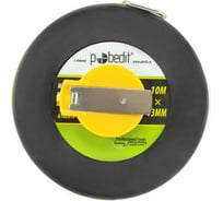 Мерная лента Pobedit Мастер 10 м, 13 мм, фибергласовая лента 6162010