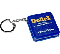 Рулетка DolleX 1 м, брелок с кольцом для ключей RUL-01