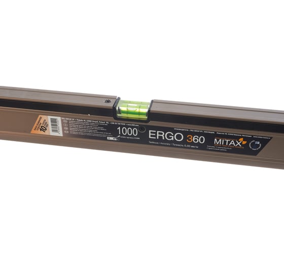 Строительный усиленный уровень MITAX 1000 ERGO 360 E1000