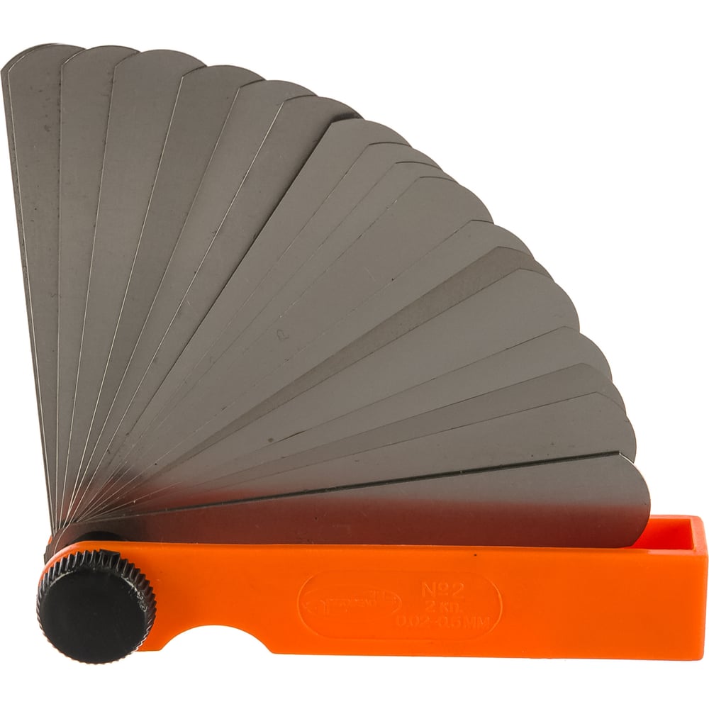 Набор щупов №2 АвтоDело 70 мм 0.02-0.5 мм блистер 40432 10280 ...