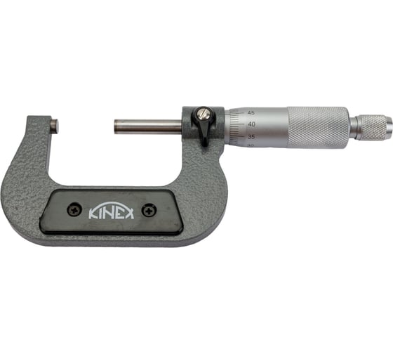 Внешний микрометр Kinex (K-MET) 25-50 мм, 0,01 мм, DIN 863 7004