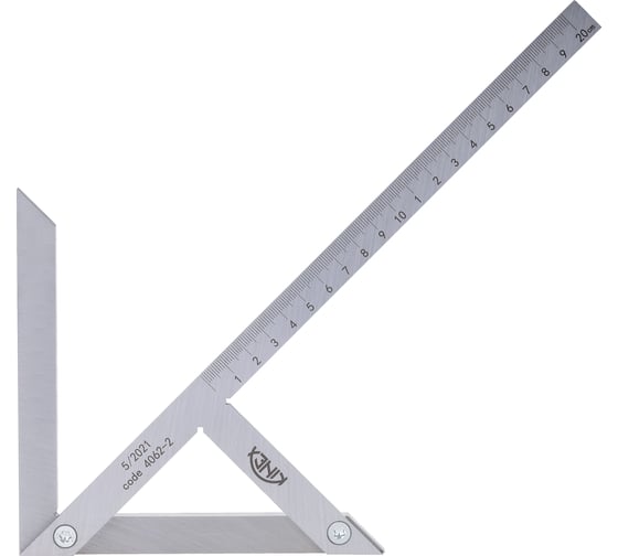 Центровочный угольник Kinex (K-MET) 200х150/210 мм 4062-2
