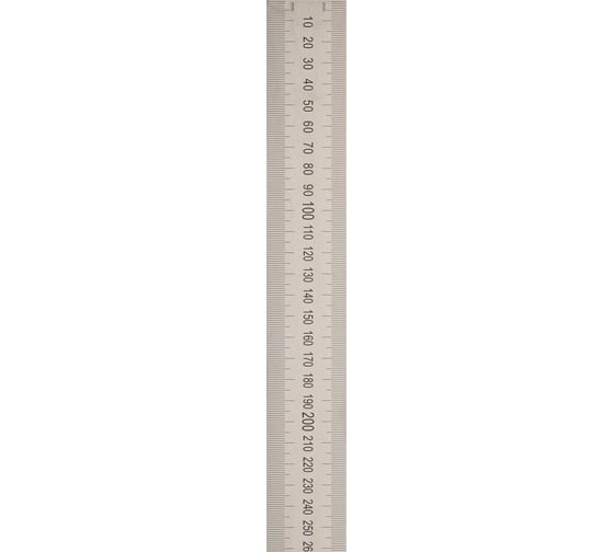 Стальная линейка Kinex (K-MET) 1000х38х1,8 мм, шкала 1 мм 1024