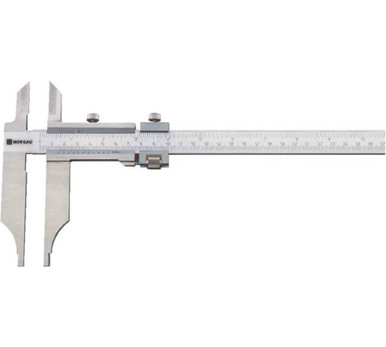 Нониусный цеховой штангенциркуль NORGAU 0-400 мм/0,05 мм, тип NCV-2040 040005042