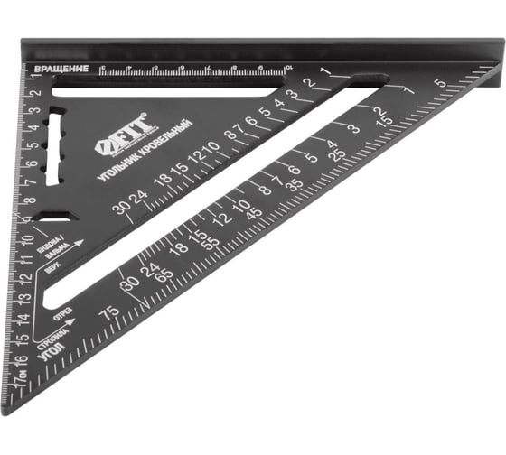 Цельнометаллический кровельный угольник FIT Профи 180x180 мм 19273