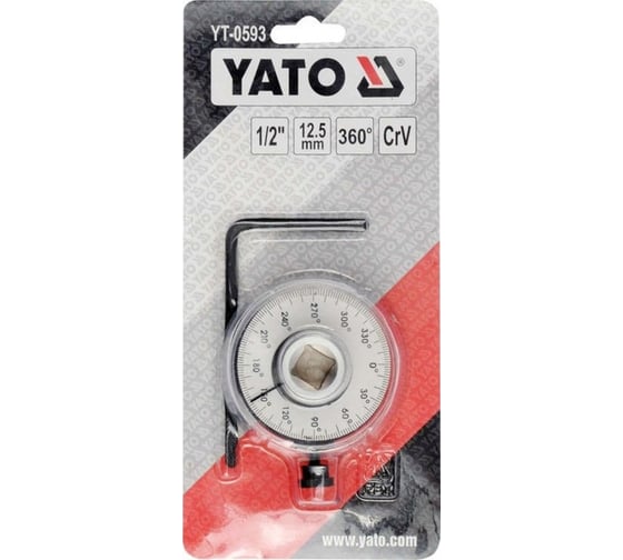 Угломер для поворота болтов YATO 1/2, 360 градусов YT-0593