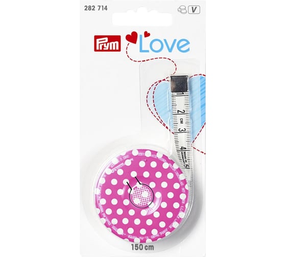 Рулетка PRYM 150 см 1 шт. 282714 PL шкала в см 561878