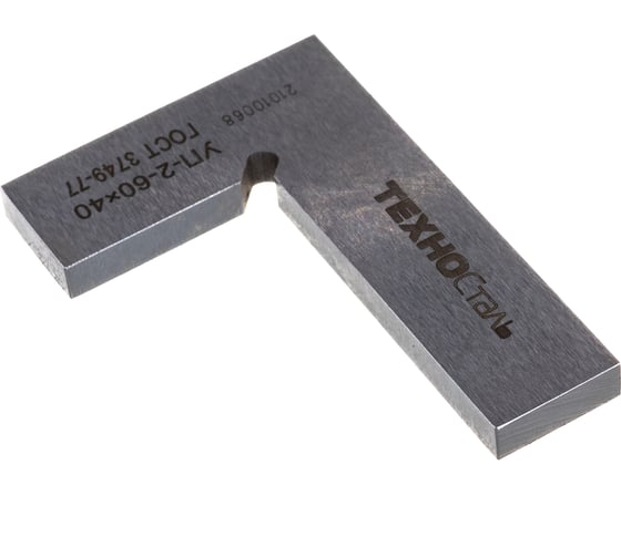 Угольник ТехноСталь УП-2- 60 60x40, ГОСТ 3749-77 F146001