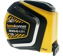 Рулетка Hanskonner 5x27+0,5м HK2010-02-5-27-1