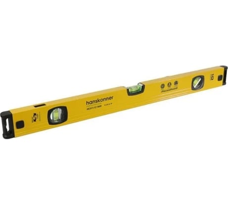 Фрезерованный уровень с зеркальной колбой Hanskonner HK2015-02-0600