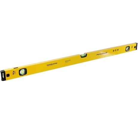 Фрезерованный уровень с зеркальной колбой Hanskonner HK2015-02-1000