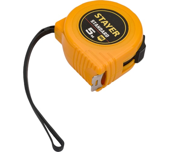 Рулетка STAYER МASTER MaxTape, пластиковый корпус, 5м/19мм 34014-05-19