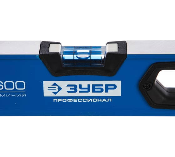 Уровень Зубр ПРОФЕССИОНАЛ ТИТАН с перископом, усиленный, с ручками, 2 фрезерованные поверхности, 3 противоударные ампулы, 60см 34587-060_z01
