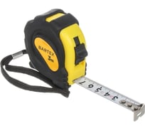 Рулетка BARTEX 3 м, обрезиненный пластик, 16 мм, с фиксатором 142875