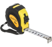 Рулетка BARTEX 5 м, обрезиненный пластик, 19 мм, с фиксатором 142876