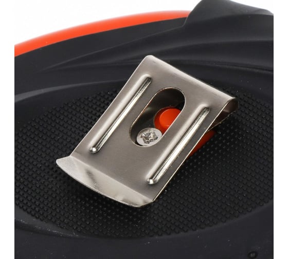 Рулетка BARTEX 10 м, обрезиненный пластик, 25 мм, с фиксатором, + кнопка 205781