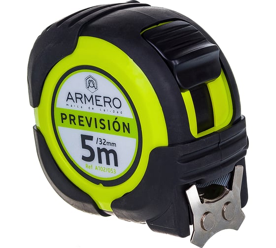 Рулетка ARMERO 5м/32мм, магнит, нейлон A102/053