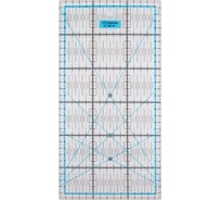 Линейка для пэчворка Gamma QRL-01 15х30 см, пластик 389496