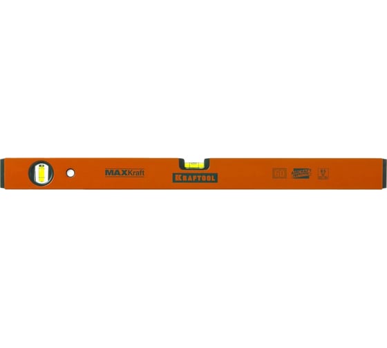 Коробчатый усиленный уровень Kraftool точность 0.5мм/м 2 ампулы 60 см 34577-060