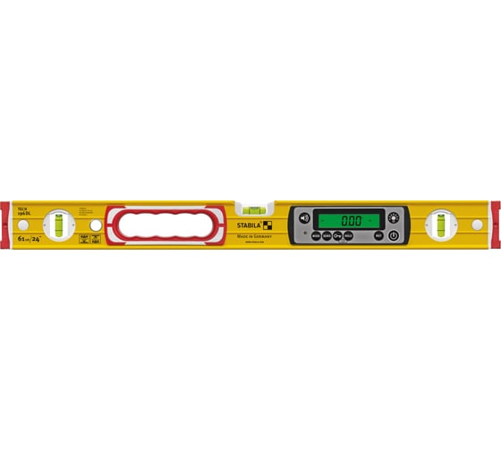 Уровень STABILA tech 196 dl, 61см (ip 67, 2верт.,1гориз., 2 жк диспл., точн. 0,5 мм/м) , шт 19829