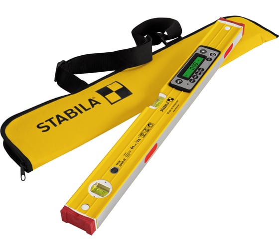Уровень STABILA tech 196m dl, 61см (ip 67, 2верт.,1гориз., 2 жк дисп., точн. 0,5мм/м) , шт 19823