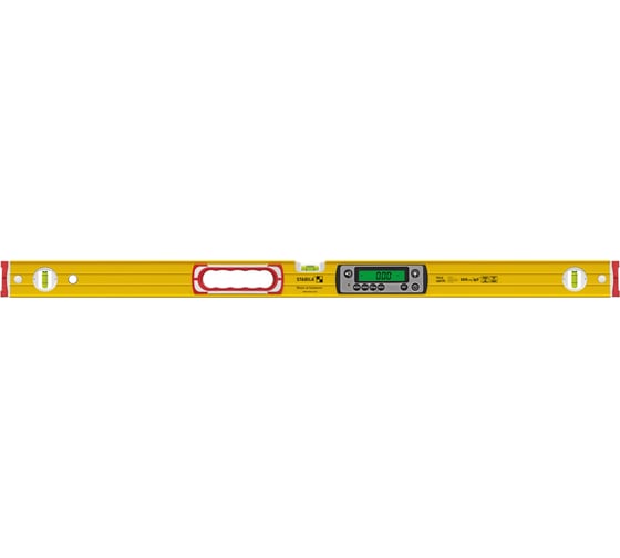Уровень STABILA tech 196 dl, 100см (ip 67, 2верт.,1гориз., 2 жк диспл., точн.0,5 мм/м) , шт 19827