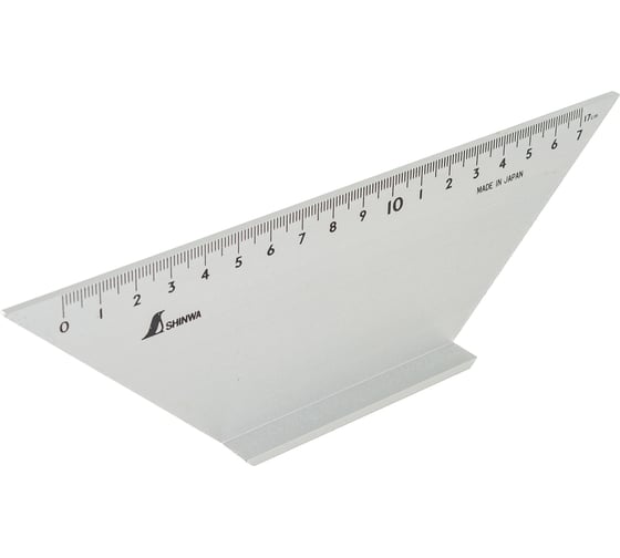 Угловой шаблон Shinwa 200х63х73мм М00003453