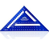 Угольник кровельный универсальный vertextools profi 5 в 1, al анодированный, лазерная маркировка 180 3046-13