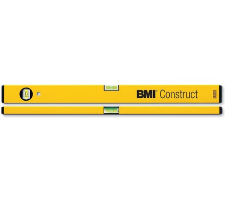 Пузырьковый уровень BMI CONSTRUCT 150cm 689150P-gelbCON