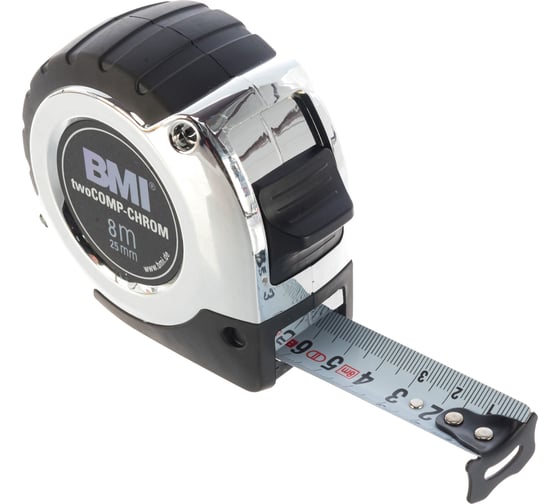 Измерительная рулетка BMI twoCOMP-CHROM 8m 475841221