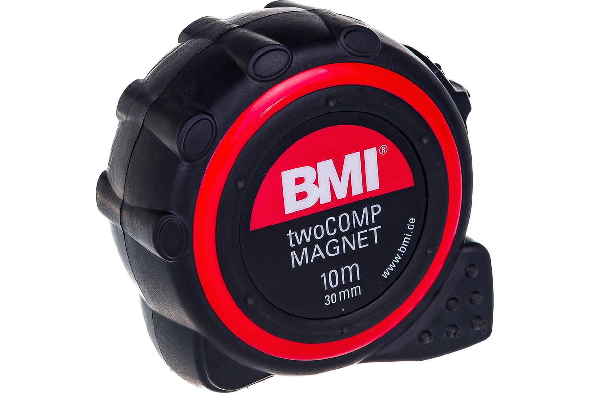 Измерительная рулетка BMI twoCOMP MAGNETIC 10 M 472041021M - выгодная цена,  отзывы, характеристики, фото - купить в Москве и РФ