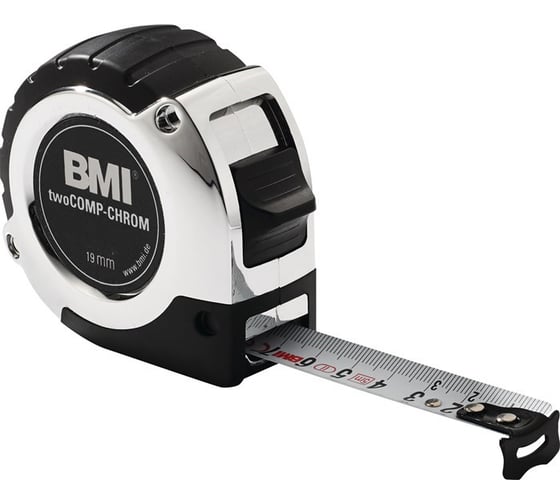 Измерительная рулетка BMI twoCOMP-CHROM 2m 475241221 1