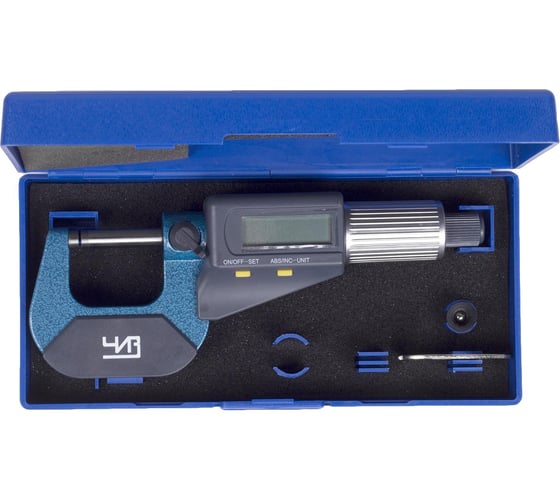 Микрометр ЧИЗ МКЦ- 25 0,001 электронный 2-кн. IP54 463261