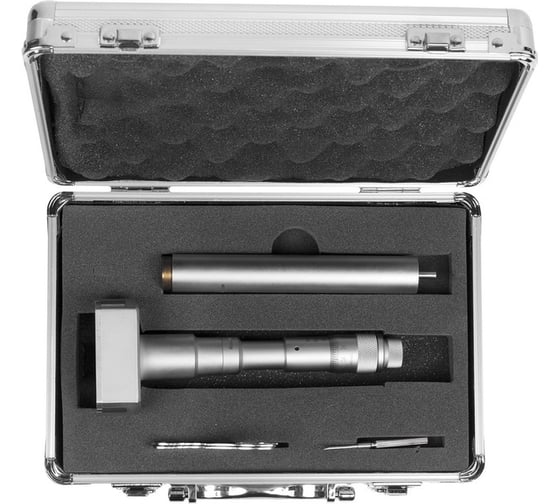 Микрометрический нутромер Micron 3-точечный, 75-88, 0,005, у/к МИК 57668