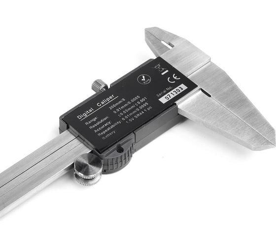 Штангенциркуль Micron ШЦЦ-1-200, 0,01 электронный, ABS МИК 107352