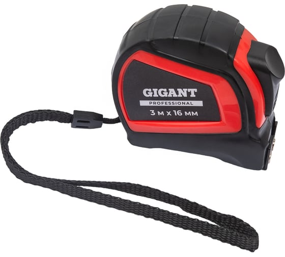 Рулетка Gigant Professional с автостопом 3м 16мм GPGW-01