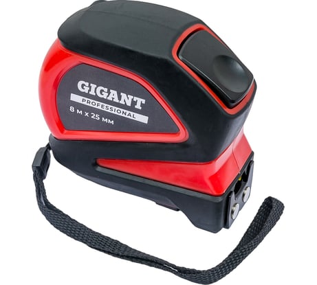 Рулетка Gigant Professional с магнитным зацепом 8м 25мм GPGW-09